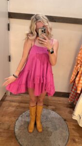 mid calf boots with block heel