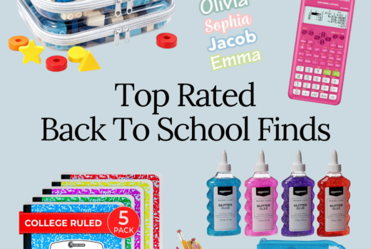 Top Rated Back To School 2026 Finds - Different Products Surrounding the Title